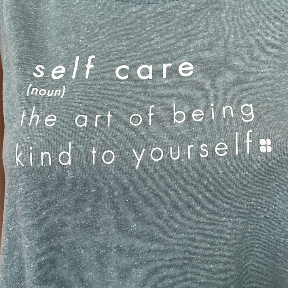 Sweaty Betty Self Care Definition Sleeveless Cropped Tank Top - Picture 2 of 6